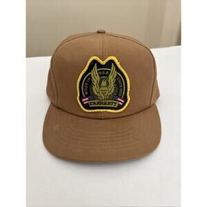 Vtg Carhartt Eagle Patch “Made in USA Since 1889” Hat Cap Snap Back Work RARE